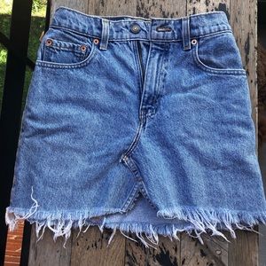 Vintage Levi’s jeans skirt